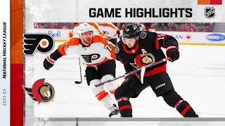 Flyers @ Senators 3/30 | NHL Highlights 2023