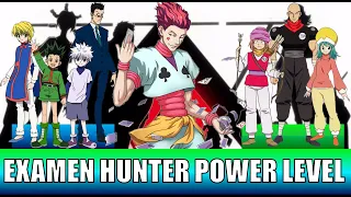 POWER LEVEL HUNTER X HUNTER #5 - EXAMEN HUNTER