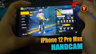 IPHONE 12 PRO MAX UNBOXING 🎁 AND HANDCAM 📲 SETTINGS ⚙️ HUD + SENSI + DPI [FREE FIRE HIGHLIGHTS] 😍