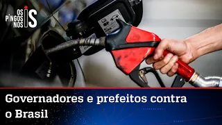 Estados e municípios criticam proposta de Bolsonaro para baratear combustíveis