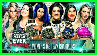 WWE 2K20 : Blissfits Vs IIconics Vs Boss n Hug - Women's Tag Team Championship | Wwe Backlash 2020