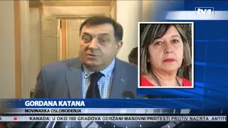 Dodik ponovo vrijeđa novinare, oštre osude napada na novinarku Gordanu Katanu