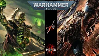 Necrons Vs Ultramarines Space Marines Warhammer 40k 2000 Point Battle Report