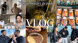 YANAN ESKİ BİNAYA GİTTİK, TÜM KIYAFETLER GİTTİ, İHTİYAC ALIŞVERİŞİ YAPTILAR, AVM TURU - VLOG