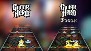 Guitar Hero 1 Prototype - "Even Rats" Chart Comparison