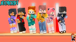 COUPLE DANCE | KC, ZANE, AARON, APHMAU, NOI, KIM | GANGNAM STYLE DANCE - Minecraft Animation