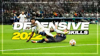 Crazy Football Defensive Skills & Tackles 2022 #2 | HD