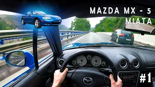2003 MAZDA mx 5 MIATA - POV test drive | от первого лица | 1