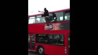 Dynamo Magician London Bus Stunt Westminster