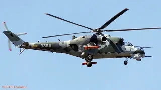 Mil Mi-35 Hind Attack Helicopter Czech AF fuelstop MVK De Kooy (EHKD)