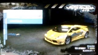 Need For Speed Most Wanted PSP Todos los Autos Y Pistas