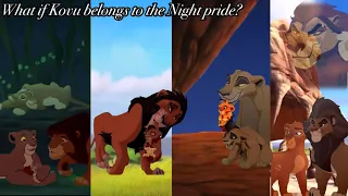 What If Kovu and rani are brother and sister? Lion King Crossover