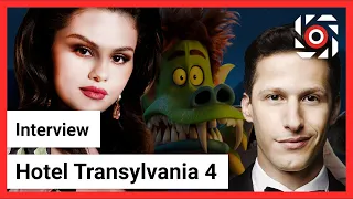 Hotel Transylvania 4 – Selena Gomez & Andy Samberg on voice acting