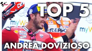 Andrea Dovizioso's Top 5 Moments from 2019