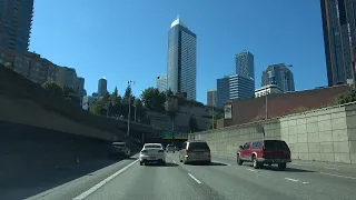 Interstate 5 South thru Seattle in 4K (2021-E09)