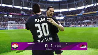 PES 2020 | Willem II vs AZ Alkmaar - Netherlands Eredivisie | 06 October 2019 | Full Gameplay HD