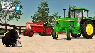 I Bought a New Tractor! (John Deere 4240) Farming Simulator 22