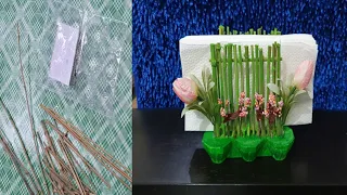 DIY Craft Ideas// WOW Don't Throw Away Empty Egg Tray and Barbeque Sticks.(Beautiful DIY Project)