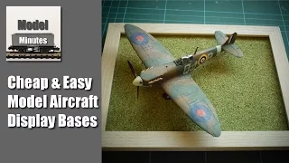 How To Make Cheap & Easy Display Bases for Model Aircraft