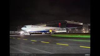 Painting: Delta Airlines' first A330-900neo
