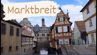 MARKTBREIT | МАРКТБРАЙТ- не туристическая Бавария | Смешение стилей и эпох |Отправляем поздравления|
