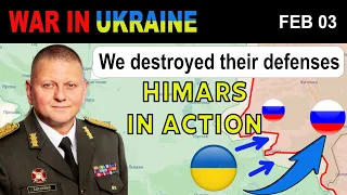 03 Feb: NEW TACTIC. Ukrainians Use HIMARS TO BREACH RUSSIAN DEFENSE | War in Ukraine Explained