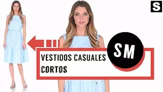 VESTIDOS CASUALES CORTOS 👗 ¡¡¡ #Moda #Mujer #Casual !!!