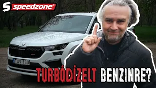 Speedzone Teszt: Skoda Kodiaq RS (2022): Turbódízelt benzinre?