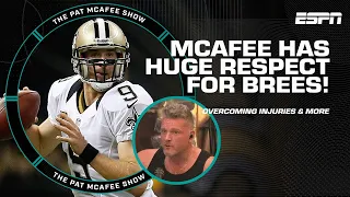 Drew Brees CAN'T THROW right-handed anymore 😧 | The Pat McAfee Show