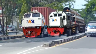 Wow ‼️ Ada Kereta Moster  Semen dan Dua truck Moster berubah