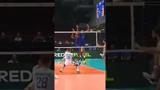 Monster block by Boyer  #volleyball #world #shorts