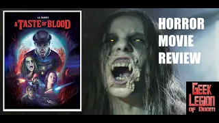 A TASTE OF BLOOD ( 2020 Germán Palacios ) aka SANGRE VURDALAK Vampire Horror Movie Review