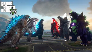 Godzilla Mechagodzilla and Heisei Godzilla vs Shin Godzilla Super Godzilla and Space Godzilla - GTV