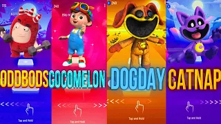 ❤️‍🔥Oddbods 🆚Cocomelon 🆚 DogDay 🆚 Catnap Tileshop EDMRUSH❤️‍🔥