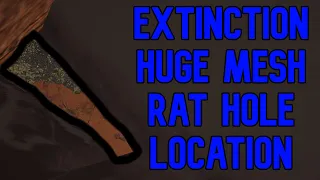 Ark Official How To Mesh Extinction Rat Holes & Base Locations for PvP | ARK: Survival Evolved