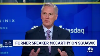 Former House Speaker Kevin McCarthy: It's easier for Republicans to win seats in the next Congress