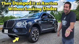 I Bought an "As-Is" Bentley Truck and got 60% Off Because of a Faulty Air Suspension