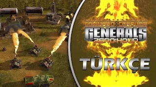 ESKİLERDEN EFSANE STRATEJİ OYUNU / C&C Generals : Zero Hour - Türkçe Oynanış