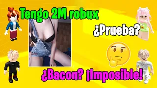 HISTORIAS DE ROBLOX | Un pobre Bacon se hizo millonario 🍀