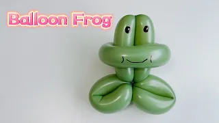 Easy DIY: Learn to Make a Balloon Frog in 2 Minutes! 2分钟学会制作气球青蛙，新手友好！