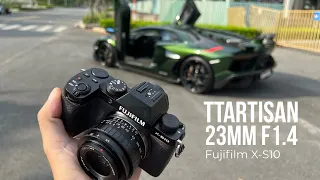 Обзор объектива TTArtisan 23mm F1.4 с ручным фокусом + Fujifilm X-S10