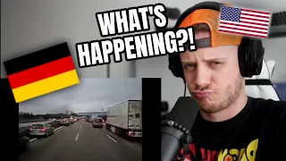 How Germans React to Ambulance Siren (American Reaction)