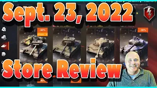 What to Buy in Store Sept. 23, 2022 WOT Blitz  | Littlefinger on World of Tanks Blitz