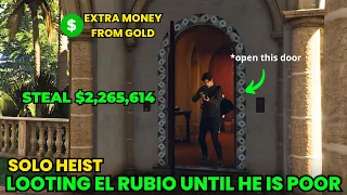 SOLO CAYO PERICO HEIST GTA ONLINE STEAL $2,265,614 DOOR GLITCH