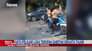 2 Kelompok Pelajar di Tangerang Terlibat Tawuran, 1 Orang Luka Sabetan Sajam #iNewsMalam 10/12