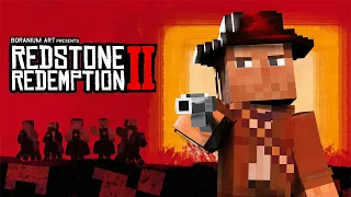 Red Dead Redemption 2 trailer animated in Minecraft!