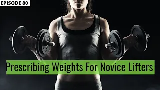 80: Prescribing Weights For Novice Lifters And Our Tips