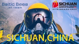 Baltic Bees Jet Team - Sichuan International Aerospace Exhibition 2017 (Deyang, China)