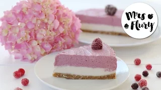 Sensationeller veganer Himbeer Cheesecake | Raw Cake