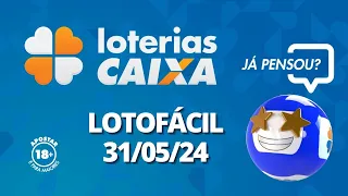 Resultado da Lotofácil - Concurso nº 3117 - 31/05/2024